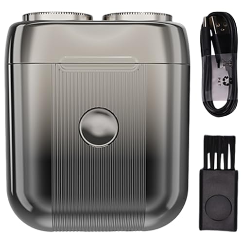 Wiederaufladbarer kabelloser Reise-Taschenrasierer Bartschneider Elektrischer Reiserasierer Elektrischer Bartschneider Tasche für Männer Wiederaufladbarer kabelloser Reise-Taschenrasierer Bartschneider Elektrischer Reiserasierer Elektrischer Bartschneider Tasche für Männer von BFLKY