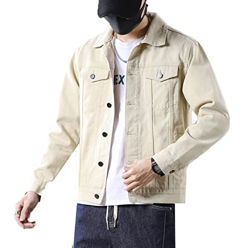 BFSGBFNTMD Neue Jeansjacke Herren FrüHjahr Und Herbst Locker Und LäSsig Trend Junge Herrenjacke BFSGBFNTMD Neue Jeansjacke Herren FrüHjahr Und Herbst Locker Und LäSsig Trend Junge Herrenjacke von BFSGBFNTMD