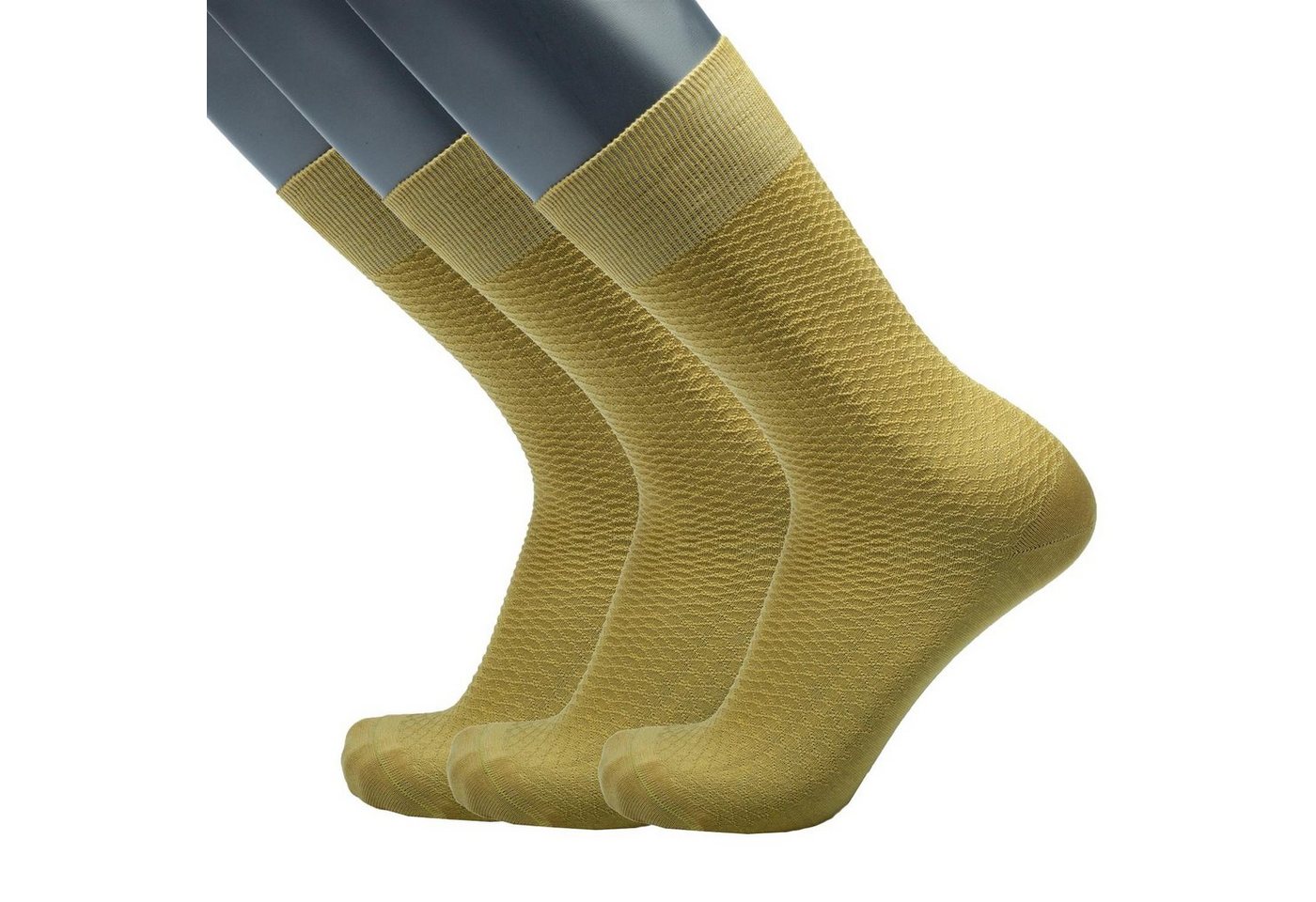 BGENTS Businesssocken Classic Frankfurt Socken - 3er Socken (3er Packung, 3er Packung) aus reiner merzerisierter Baumwolle von BGENTS