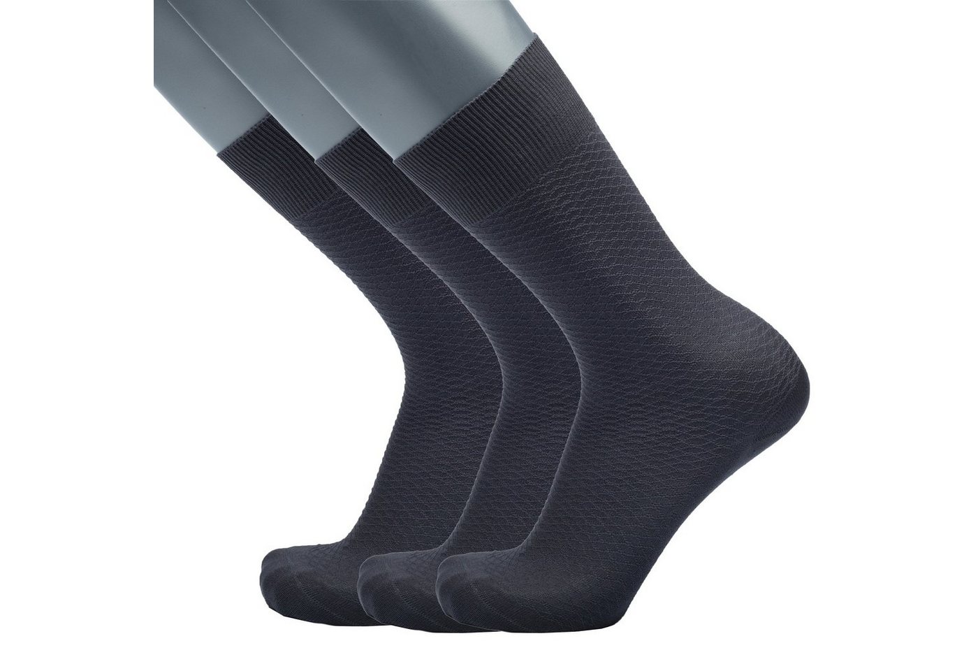 BGENTS Businesssocken Classic Frankfurt Socken - 3er Socken (3er Packung, 3er Packung) aus reiner merzerisierter Baumwolle von BGENTS