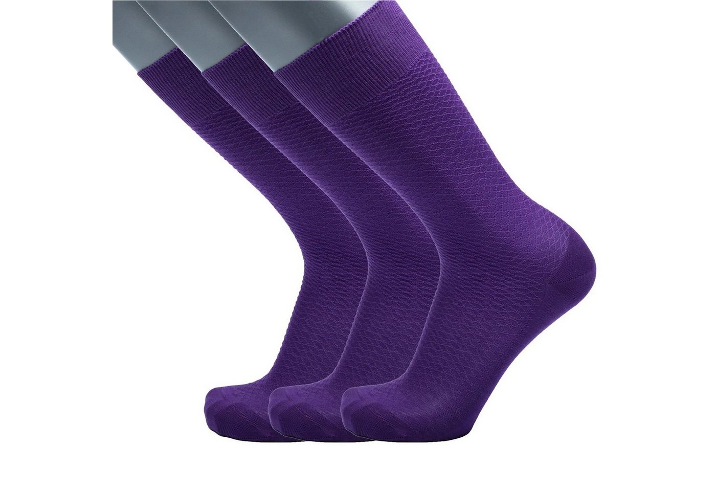 BGENTS Businesssocken Classic Frankfurt Socken - 3er Socken (3er Packung, 3er Packung) aus reiner merzerisierter Baumwolle von BGENTS