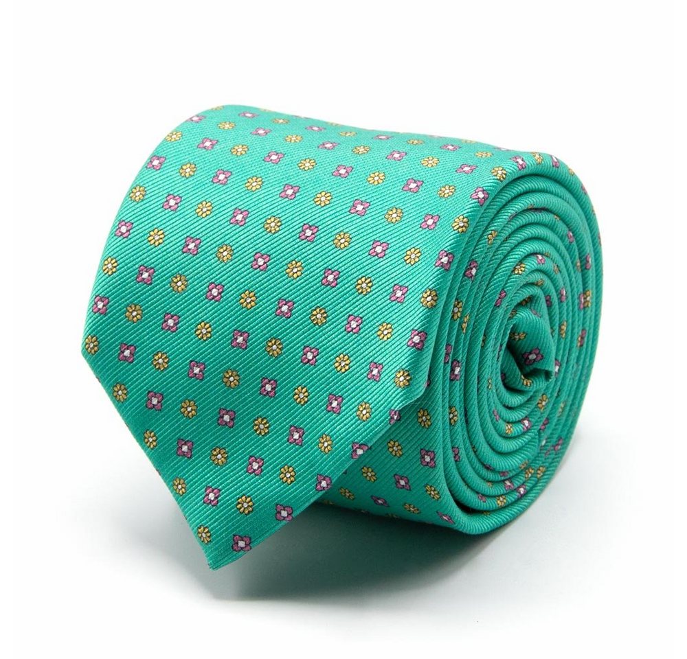 BGENTS Krawatte Mogador-Krawatte mit Blüten-Muster Breit (8cm) von BGENTS