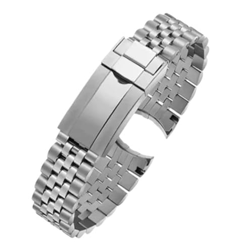 BGFFDSZ 904L Uhrenarmband kompatibel mit Rolex Sub GMT Yacht Daytona Herrenarmband Luxus Jubilee Uhrenkette Mod Teile Ersatzzubehör(20mm) von BGFFDSZ