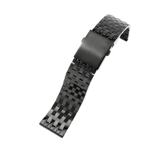 BGFFDSZ Kompatibel mit Diesel DZ4316 DZ7395 DZ7305 DZ7330 4358 Uhr 24 mm 26 mm 28 mm 30 mm Duty Edelstahlarmband Herrenarmband(DS-G02-Black,22mm) von BGFFDSZ