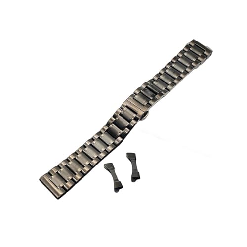 BGFFDSZ Luxuriöse Uhrenarmbänder aus Edelstahl, kompatibel mit Uhren von Longines, Seiko, Casio und Omega. Das Armband passt an jede Uhr, Silber/Gold, 18 20 21 22 24 mm.(Black,13mm) von BGFFDSZ