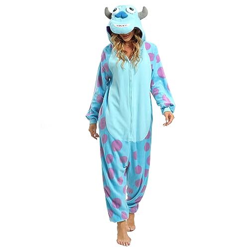 BGOKTA Onesie Pyjama Animal Costume Cosplay Unisex-Erwachsene Herbst und Winter Tier Pyjama von BGOKTA