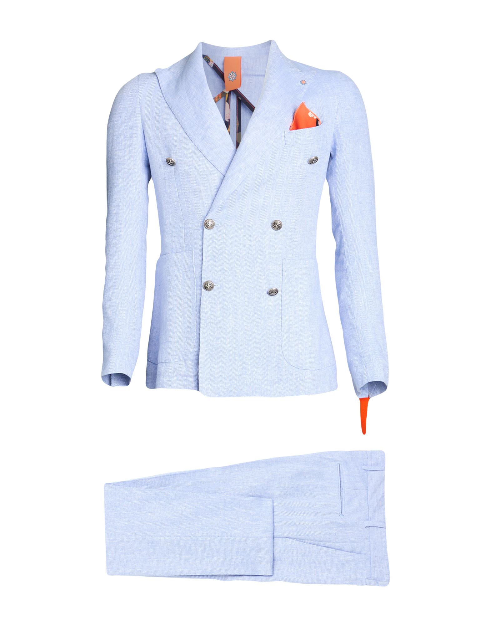 BHARNABA Anzug Herren Hellblau von BHARNABA