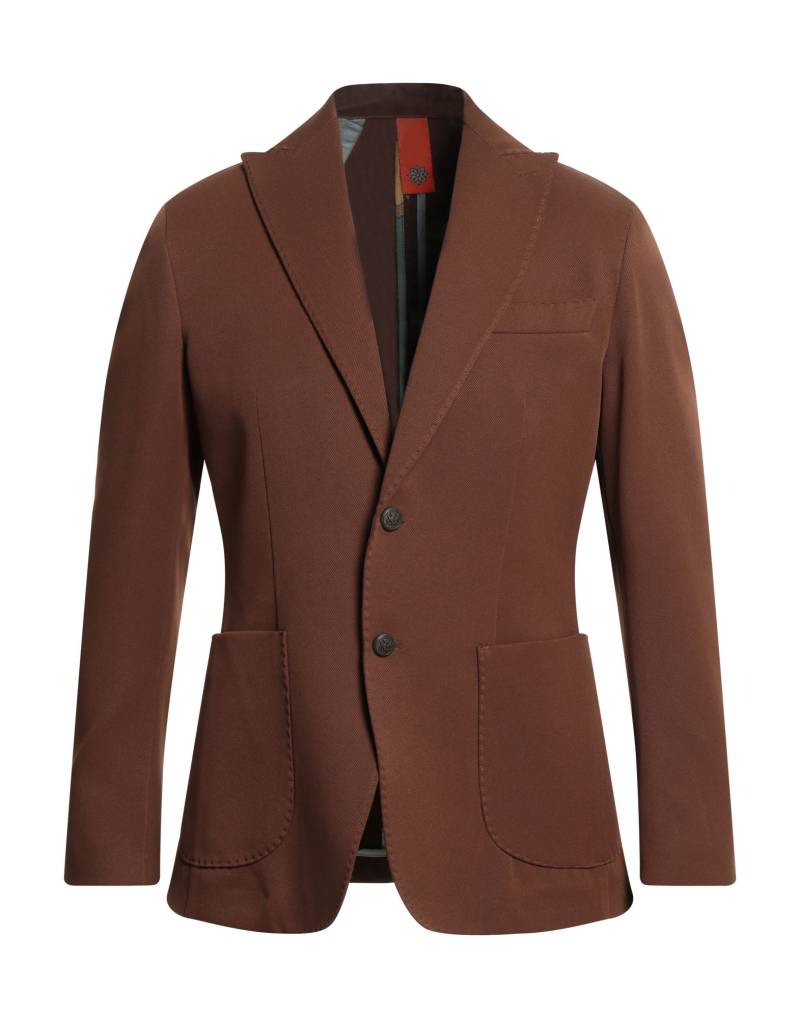 BHARNABA Blazer Herren Braun von BHARNABA