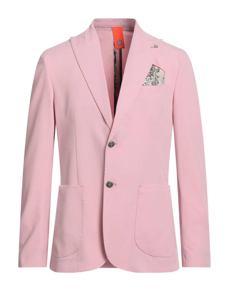 BHARNABA Blazer Herren Rosa von BHARNABA