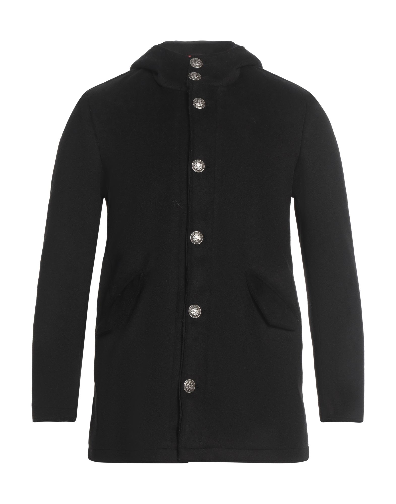 BHARNABA Mantel Herren Schwarz von BHARNABA