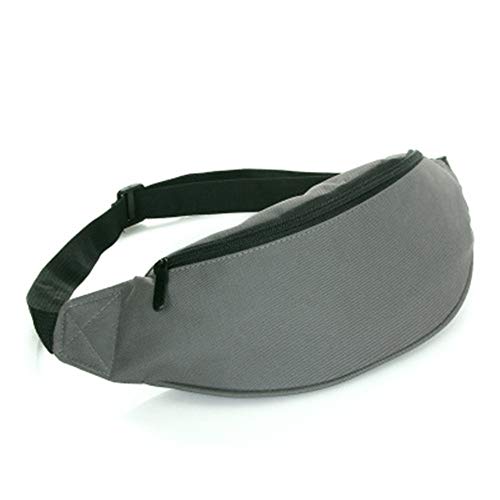 Bauchtasche für Damen Herren, Damenmode Wasserdicht Fanny Hüfttasche Workout-Übung Handytasche Tasche zum Laufen Radfahren Spazierengehen Wandern Radfahren(Dunkelgrau) von BHBYAFASH