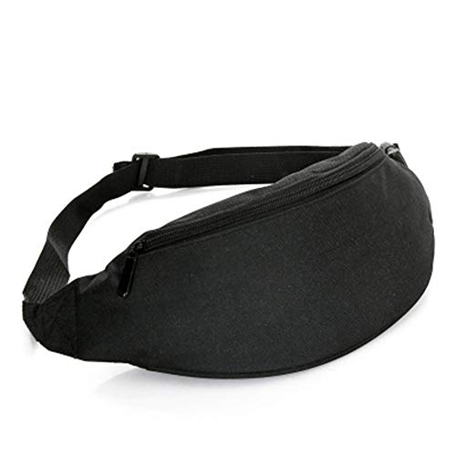Bauchtasche für Damen Herren, Damenmode Wasserdicht Fanny Hüfttasche Workout-Übung Handytasche Tasche zum Laufen Radfahren Spazierengehen Wandern Radfahren(Schwarz) von BHBYAFASH