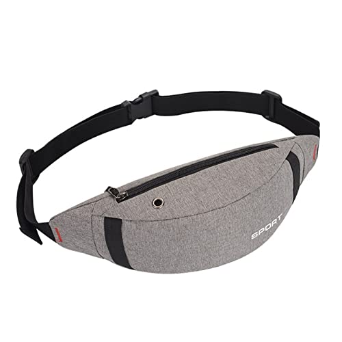 Bauchtasche für Damen Herren, Frauen Männer Tägliche Freizeit Gürteltasche Hüfttasche Leichter Fitness-Workout mit Reißverschluss Fischen Radfahren Spazierengehen Radfahren Telefon Hüfte Gürteltasche( von BHBYAFASH