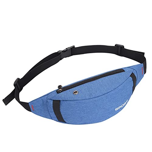 Bauchtasche für Damen Herren, Frauen Männer Tägliche Freizeit Gürteltasche Hüfttasche Leichter Fitness-Workout mit Reißverschluss Fischen Radfahren Spazierengehen Radfahren Telefon Hüfte Gürteltasche( von BHBYAFASH