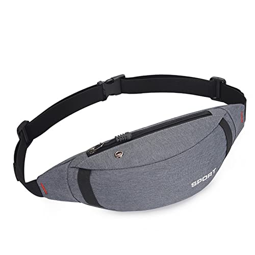 Bauchtasche für Damen Herren, Frauen Männer Tägliche Freizeit Gürteltasche Hüfttasche Leichter Fitness-Workout mit Reißverschluss Fischen Radfahren Spazierengehen Radfahren Telefon Hüfte Gürteltasche( von BHBYAFASH