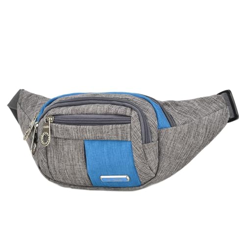hüfttasche Herren, Frauen Männer Gürteltasche Verstellbare Band Reise Freizeit Laufen Wandern Radfahren Klettern Outdoor Sports Gürteltasche(Himmelblau) von BHBYAFASH