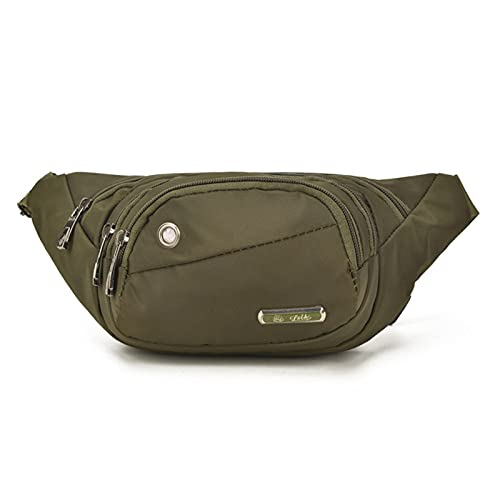 hüfttasche Herren, Frauen Männer Gürteltasche Verstellbare Band Reise Laufen Wandern Radfahren Klettern Outdoor Sports Telefon Gürteltasche(Armeegrün) von BHBYAFASH
