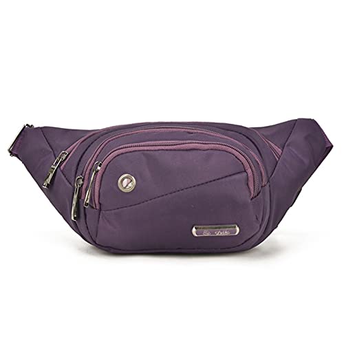 hüfttasche Herren, Frauen Männer Gürteltasche Verstellbare Band Reise Laufen Wandern Radfahren Klettern Outdoor Sports Telefon Gürteltasche(Lila) von BHBYAFASH