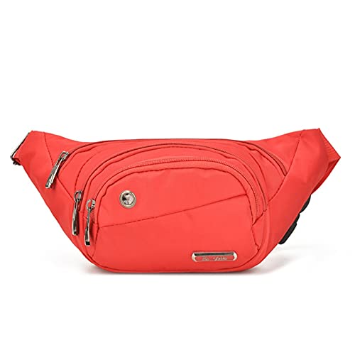 hüfttasche Herren, Frauen Männer Gürteltasche Verstellbare Band Reise Laufen Wandern Radfahren Klettern Outdoor Sports Telefon Gürteltasche(rot) von BHBYAFASH
