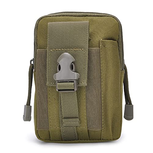 hüfttasche Herren, Universal Outdoor Gürteltasche Handy-Halter-Beutel-Geldbörse kampierende Radfahren Laufen Gürtel-Arm-Beutel(Armeegrün) von BHBYAFASH