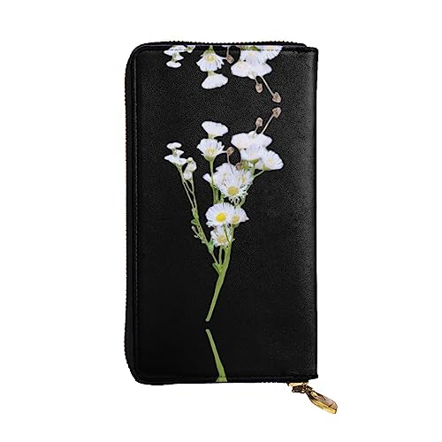 BHCASE Spring Fei Peng Leder lange Clutch Geldbörse – 19 x 10 cm bequem leicht wasserdicht langlebig schön, schwarz, Einheitsgröße, Schwarz , Einheitsgröße von BHCASE