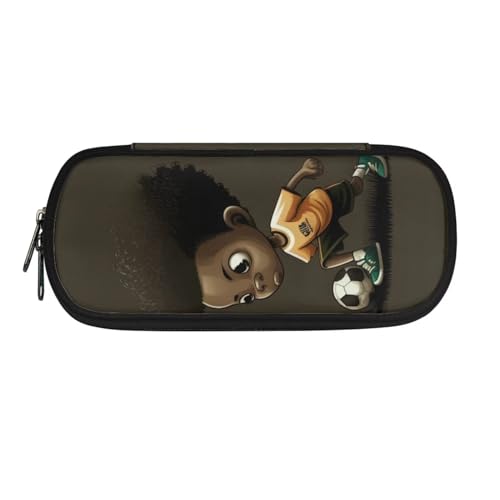 BHHJKK Afrikanisches Federmäppchen für Kinder, Afro, schwarz, Mädchen, Federmäppchen, College, Schule, Federmäppchen, hohe Kapazität, Tasche, Halter, magische Bleistiftbox, langlebig, African American BHHJKK Afrikanisches Federmäppchen für Kinder, Afro, schwarz, Mädchen, Federmäppchen, College, Schule, Federmäppchen, hohe Kapazität, Tasche, Halter, magische Bleistiftbox, langlebig, African American von BHHJKK