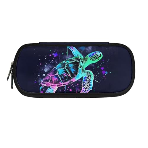 BHHJKK Axolotl Federmäppchen für Mädchen, Kirschblüte, großes Fassungsvermögen, Stiftehalter mit Reißverschluss, Stift-Organizer für Schulbedarf, ästhetische Schreibwarentaschen, von BHHJKK