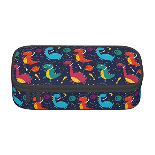 BHHJKK Cartoon-Federmäppchen, niedliches kleines Dinosaurier-Federmäppchen, großes Fassungsvermögen, niedliches Schreibwaren für Damen, Herren, Erwachsene, Siehe Abbildung, Einheitsgröße, von BHHJKK