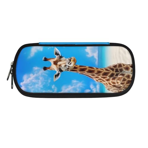 BHHJKK Corgi Federmäppchen für Schulbedarf, Schreibwaren, Organizer, Tasche, großes Federmäppchen für Kinder, Mädchen, Stiftetasche für Studenten, Jungen, Stifthalter, Stiftebeutel, giraffe, BHHJKK Corgi Federmäppchen für Schulbedarf, Schreibwaren, Organizer, Tasche, großes Federmäppchen für Kinder, Mädchen, Stiftetasche für Studenten, Jungen, Stifthalter, Stiftebeutel, giraffe, von BHHJKK