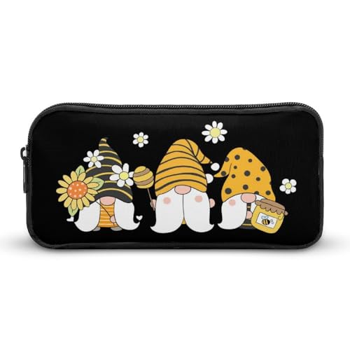 BHHJKK Federmäppchen, stilvolle Piratentotenköpfe, Stiftetasche für Damen und Herren, tragbare Büro-Make-up-Kosmetiktasche, großes Fassungsvermögen, Schreibwaren organisieren, Stil (157), von BHHJKK