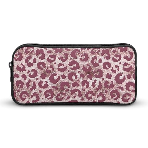 BHHJKK Federmäppchen, stilvolles rotes Feuerwehrauto, Cartoon-Federmäppchen, Stifttasche für Damen und Herren, tragbare Büro-Make-up-Kosmetiktasche, große Kapazität, Schreibwaren organisieren, Stil von BHHJKK