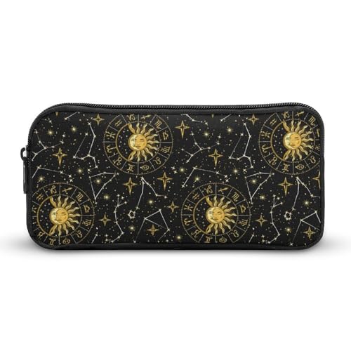 BHHJKK Federmäppchen, stilvolles rotes Feuerwehrauto, Cartoon-Federmäppchen, Stifttasche für Damen und Herren, tragbare Büro-Make-up-Kosmetiktasche, große Kapazität, Schreibwaren organisieren, Stil von BHHJKK