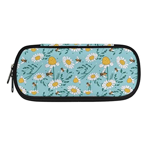 BHHJKK Federmäppchen mit Blumenwolf-Aufdruck, großes Federmäppchen, Aufbewahrungstasche für Damen, Herren, Jungen, Mädchen, Arbeitszimmer, Schreibwaren-Box, Organizer, Reisen, Büro, Schulbedarf, BHHJKK Federmäppchen mit Blumenwolf-Aufdruck, großes Federmäppchen, Aufbewahrungstasche für Damen, Herren, Jungen, Mädchen, Arbeitszimmer, Schreibwaren-Box, Organizer, Reisen, Büro, Schulbedarf, von BHHJKK