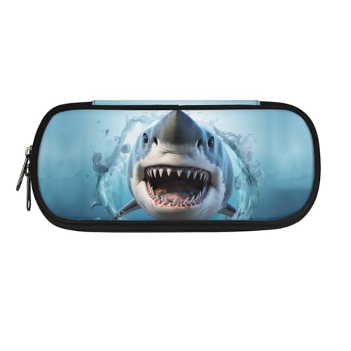 BHHJKK Federmäppchen mit Sonnenblumen-Elefant, großes Fassungsvermögen, Stifte-Tasche für Mädchen, niedliche Schreibwaren-Tasche, Federmäppchen mit Reißverschluss, Stiftehalter für von BHHJKK