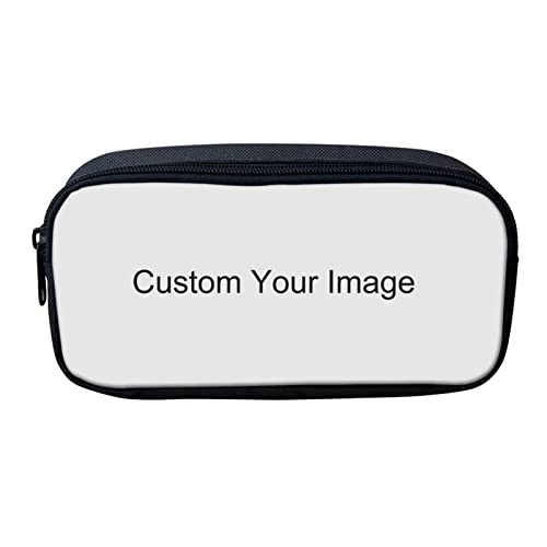 BHHJKK Federmäppchen mit schwarzer Katze, für Mädchen, für Schule, Kinder, Stifthalter, großes Fassungsvermögen, Federmäppchen, Organizer, tragbare Schreibwaren-Taschen mit Reißverschluss, für Büro, von BHHJKK