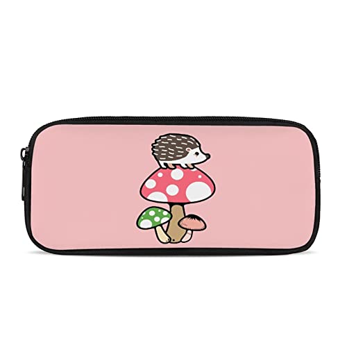 BHHJKK Federmäppchen mit schwarzer Katze, für Mädchen, für Schule, Kinder, Stifthalter, großes Fassungsvermögen, Federmäppchen, Organizer, tragbare Schreibwaren-Taschen mit Reißverschluss, für Büro, von BHHJKK