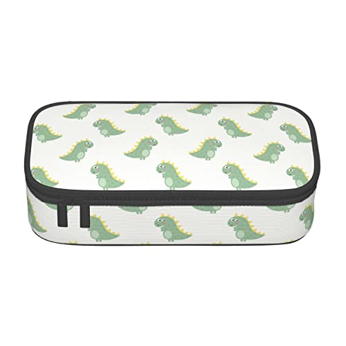 BHHJKK Niedliches Dinosaurier-Federmäppchen, große Kapazität, Federmäppchen, niedliches Schreibwaren für Damen, Herren, Erwachsene, Siehe Abbildung, Einheitsgröße, Federmäppchen von BHHJKK