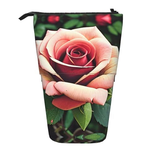BHHJKK Rustikales Federmäppchen mit Rosenblüten, Teleskop-Federmäppchen, Organizer, Schreibwaren, Stifteetui mit Reißverschluss, Schwarz , Einheitsgröße, Federmäppchen BHHJKK Rustikales Federmäppchen mit Rosenblüten, Teleskop-Federmäppchen, Organizer, Schreibwaren, Stifteetui mit Reißverschluss, Schwarz , Einheitsgröße, Federmäppchen von BHHJKK