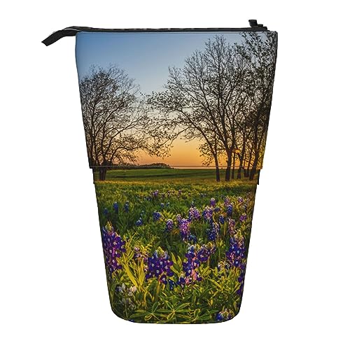 BHHJKK Stehendes Federmäppchen, Stifthalter, Cartoon-Dinosaurier, Teleskop-Schreibwarenetui für Büro, Stand-up-Organizer, einziehbares Federmäppchen, Stiftehalter, für Arbeit, 7 × 14,5 cm, von BHHJKK