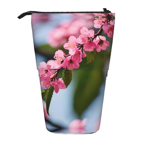 BHHJKK Teleskop-Federmäppchen mit rotem Kirschblüten-Design, Federmäppchen, Organizer, Schreibwaren, Stifteetui mit Reißverschluss, Schwarz , Einheitsgröße, Federmäppchen BHHJKK Teleskop-Federmäppchen mit rotem Kirschblüten-Design, Federmäppchen, Organizer, Schreibwaren, Stifteetui mit Reißverschluss, Schwarz , Einheitsgröße, Federmäppchen von BHHJKK