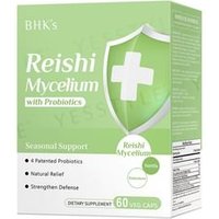 Reishi Mycelium With Probiotics Veg Capsules 60 capsules von BHK's