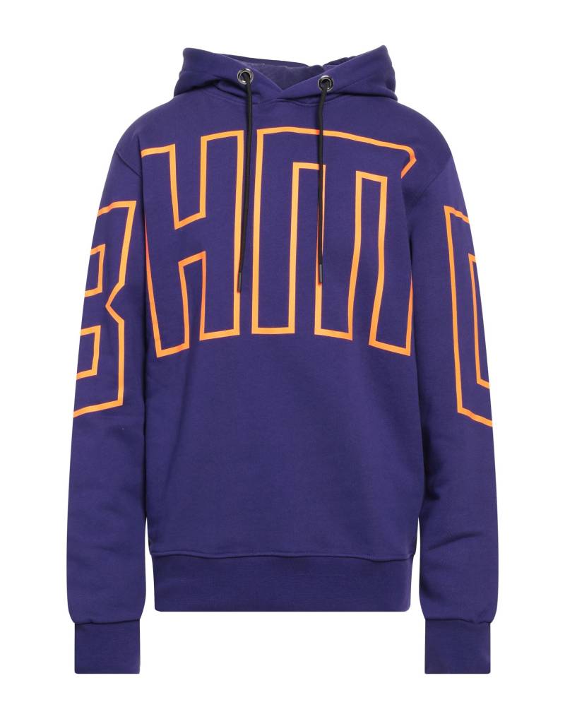 BHMG Sweatshirt Herren Dunkelviolett von BHMG
