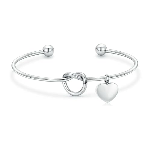 BIAIHQIE Herz Einäscherung Schmuck Verstellbares Urnenarmband für Asche Edelstahl Andenken Memorial Menschliche Asche Armband für Frauen Männer-Stahl BIAIHQIE Herz Einäscherung Schmuck Verstellbares Urnenarmband für Asche Edelstahl Andenken Memorial Menschliche Asche Armband für Frauen Männer-Stahl von BIAIHQIE