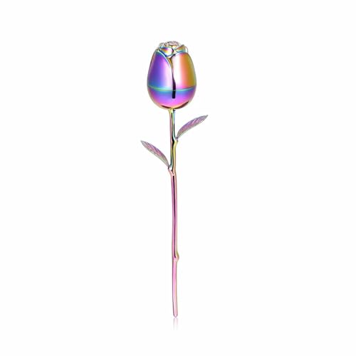 BIAIHQIE Mehrfarbiger Schmuck mit Rosenblüte, Liebes- und Ewigkeits-Gedenkurrne, Andenken für Liebhaber und Freunde, Mehrfarbig BIAIHQIE Mehrfarbiger Schmuck mit Rosenblüte, Liebes- und Ewigkeits-Gedenkurrne, Andenken für Liebhaber und Freunde, Mehrfarbig von BIAIHQIE