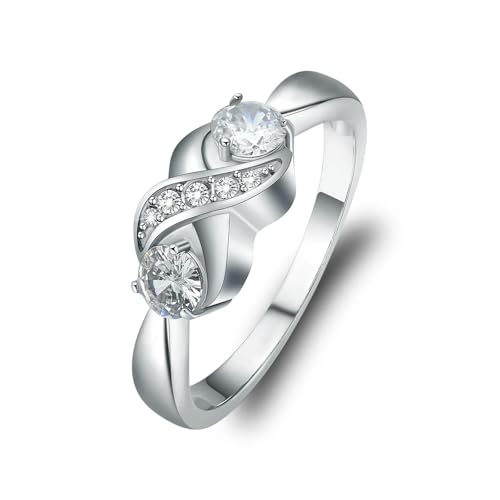 BIAIHQIE Urnenring für Asche, für Frauen, Aschehalter, Geburtssteinring für die Asche geliebter Menschen, Schmuck (Größe 6–10) -7-AAA von BIAIHQIE