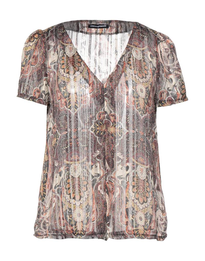 BIANCOGHIACCIO Top Damen Dunkelbraun von BIANCOGHIACCIO