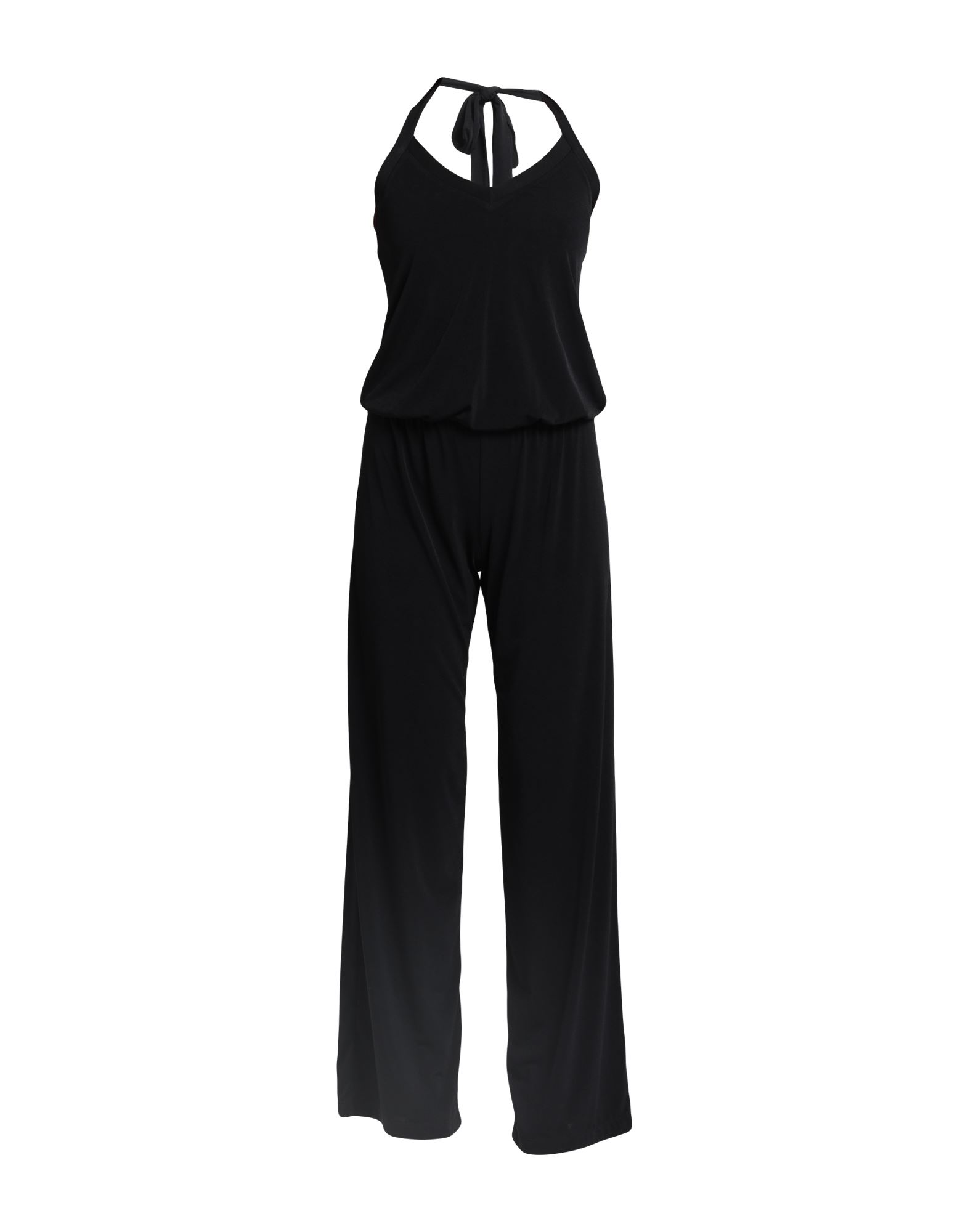 BIANCOGHIACCIO Jumpsuit Damen Schwarz von BIANCOGHIACCIO