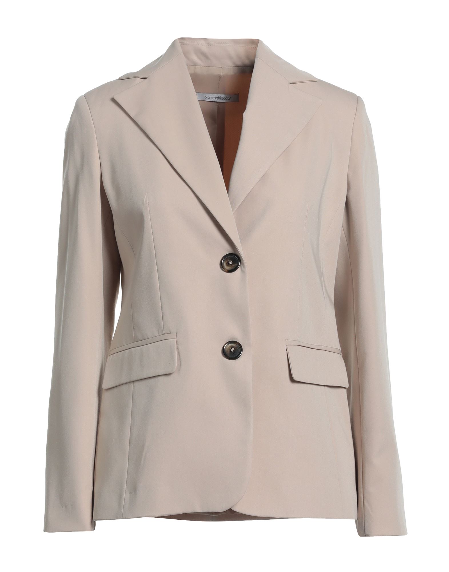 BIANCOGHIACCIO Blazer Damen Beige von BIANCOGHIACCIO