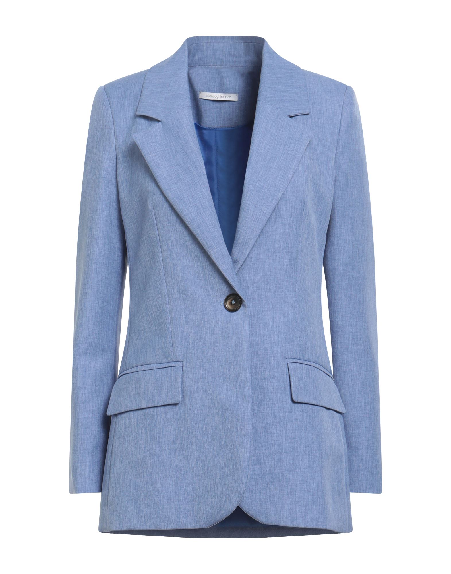 BIANCOGHIACCIO Blazer Damen Blaugrau von BIANCOGHIACCIO