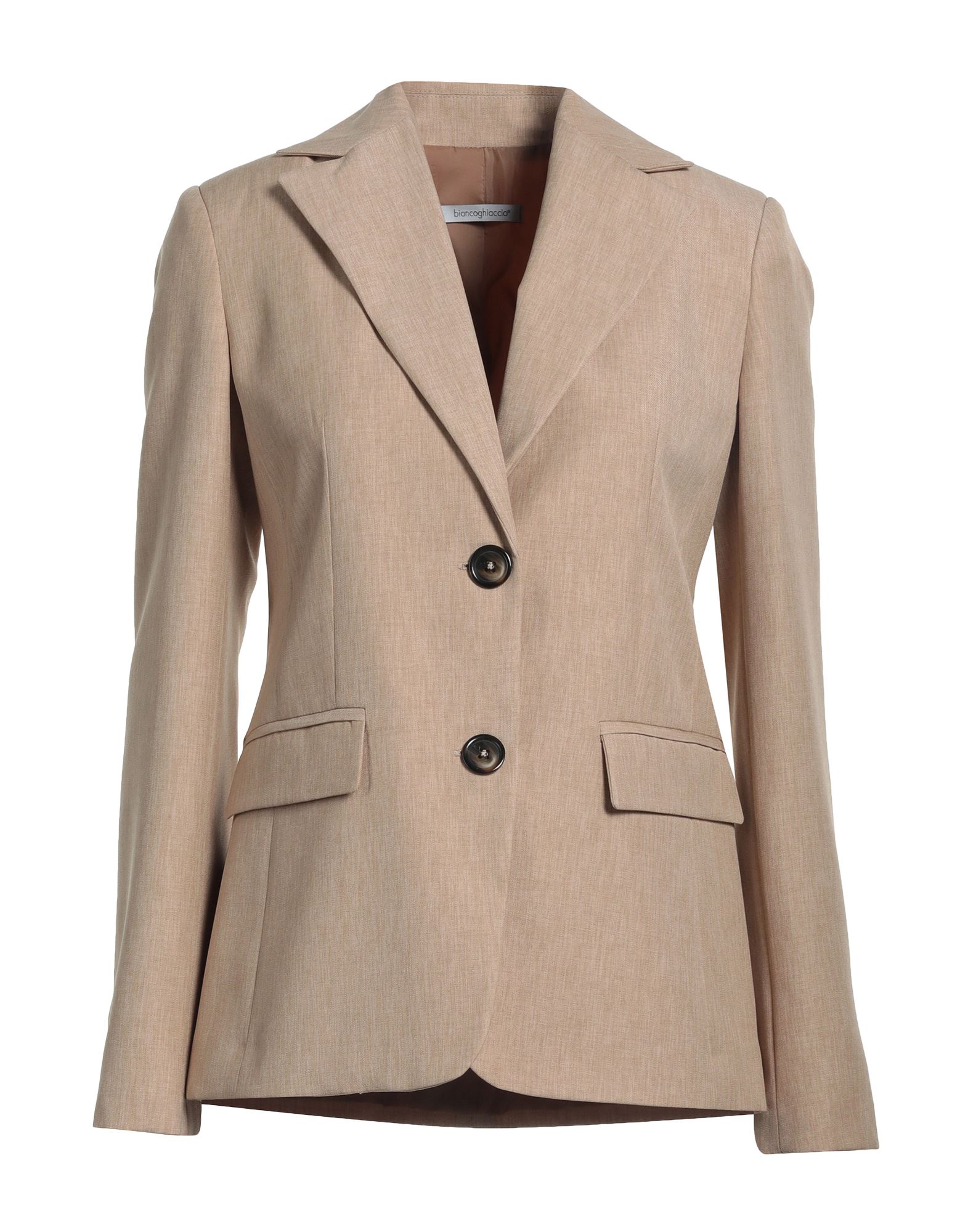 BIANCOGHIACCIO Blazer Damen Sand von BIANCOGHIACCIO